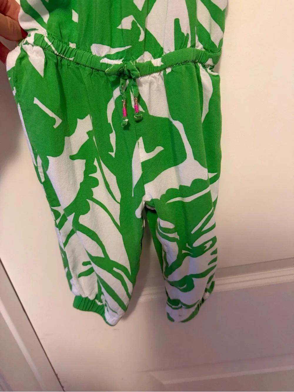 Lilly Pulitzer for Target Green Tropical Girls Jumpsuit. 20th anniversary
